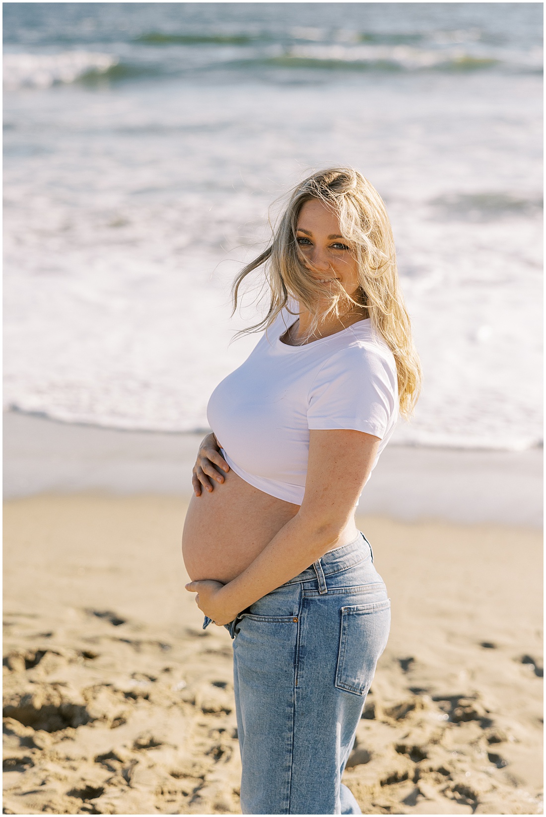 Manhattan Beach Maternity Photo Session